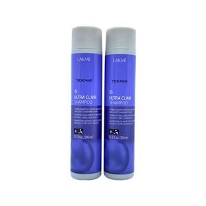 Lakme Teknia Shampoo Ultra Clair Toning 10.2 Oz (Pack of 2)